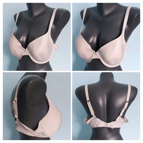 Triumph white bra 90C used, wonder bra, firm cups and underwire