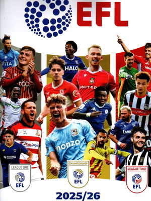 Panini EFL 2026 sticker album new