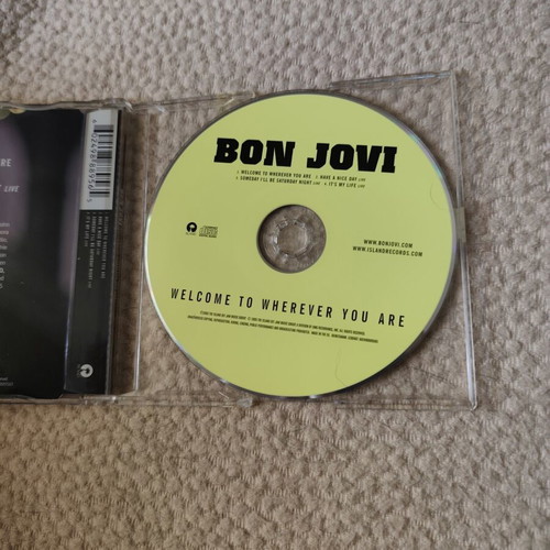 Bon Jovi Welcome to Wherever You Are CD used, rock