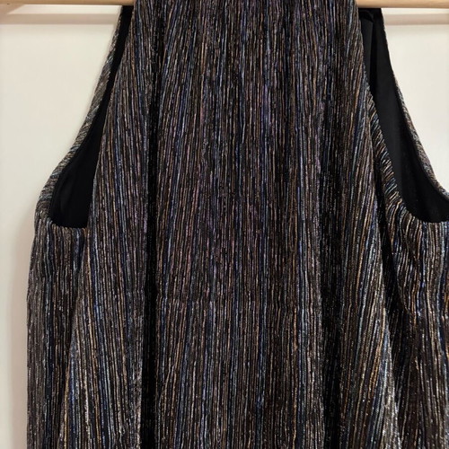 Glitter top new, multicolored, size M