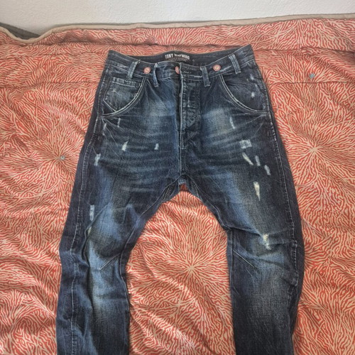Men's jeans like new, size 46, blue