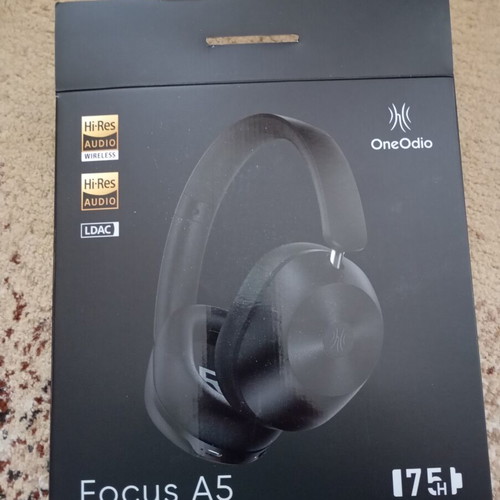 OneOdio Focus A5 wireless headphones new with Adaptive Hybrid ANC and 75h battery