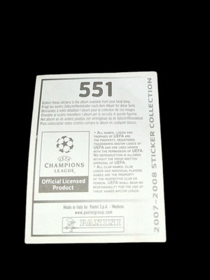 Champions League 2007-2008 Panini καινούργιο