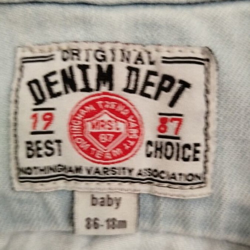 Denim jacket 18 months like new