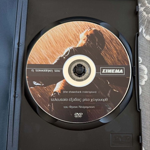 The Shawshank Redemption Rita Hayworth DVD used