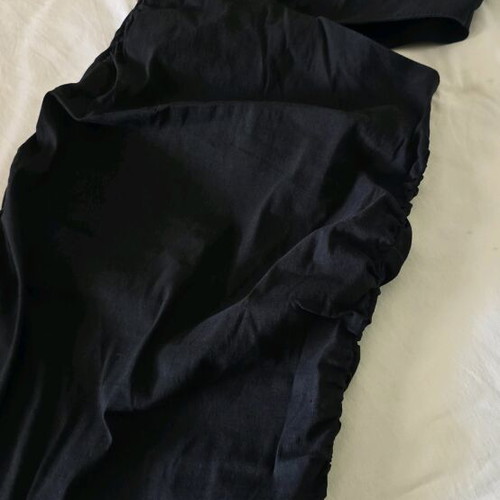 The Little Black Dress Zara linen cotton like new, Medium