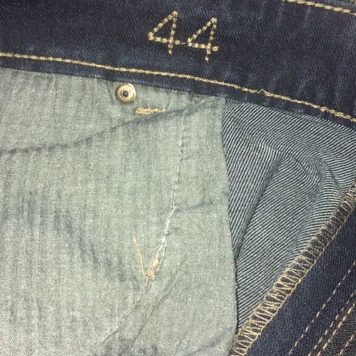 Men's denim pants like new, blue, sizes XXL and 3XL