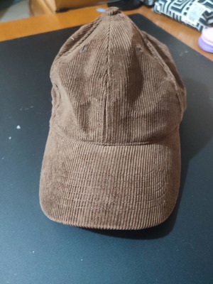 Unisex Corduroy Hat brown like new