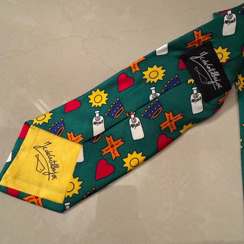 Absolut silk ties collection 7 pieces new, colorful