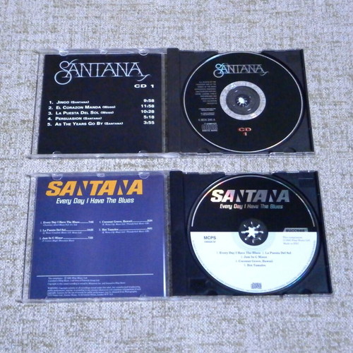 Santana CD pack of 5 like new, 1990s rock