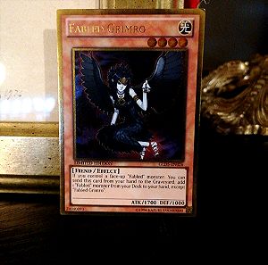 YuGiOh Fabled Grimro Gold5-EN026 LIMITED EDITION YU-GI-OH TCG