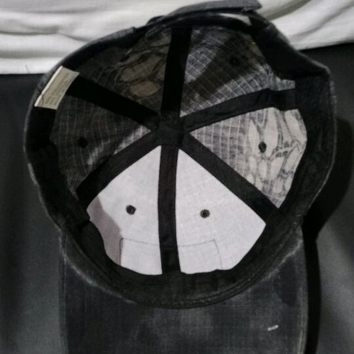 Military hat like new, black, one size