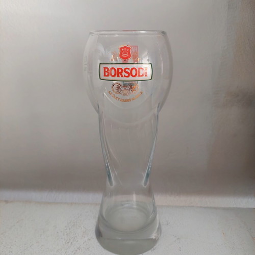 Borsodi Beer Glass like new, 300ml Hungarian cup shape