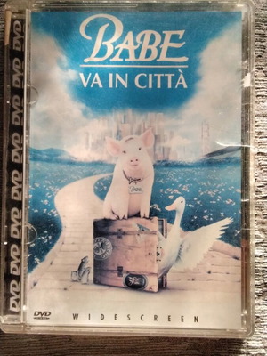 Babe Pig in the City DVD used, comedy, animated with Greek subtitles