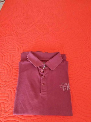 Poker Full Tilt shirt used, size M, red