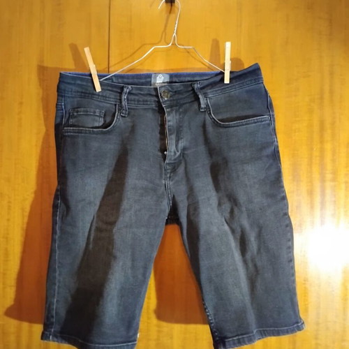 Admiral men's denim bermuda shorts like new, black, size M