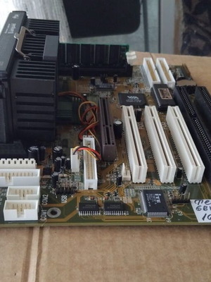 SuperPower SP-6BV-133 motherboard with Slot 1 CPU and RAM like new