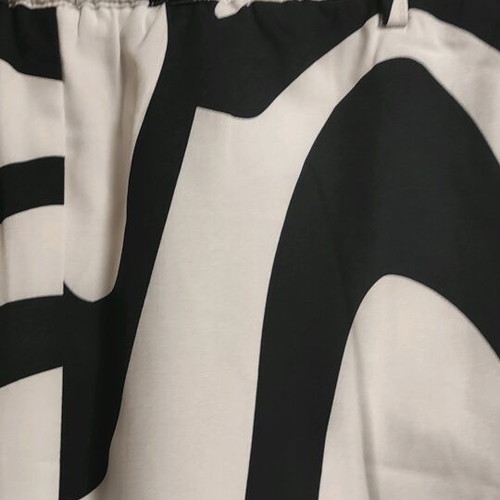 Skirt XXL like new, black and white, A-line
