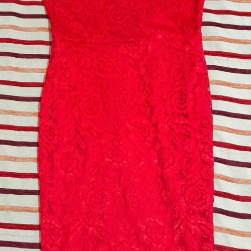 Armani Exchange Medium Dress new, red