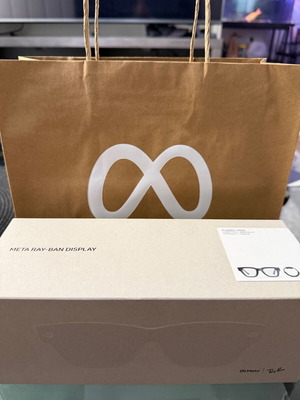 Ray-Ban Meta Display καινούργιο, μαύρο