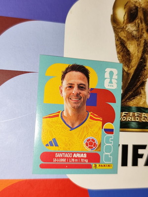Santiago Arias World Cup 2026 Panini Sticker like new