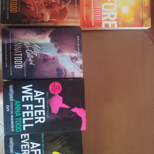 After book series complete collection like new, English