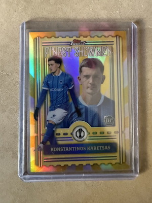 2025 Finest Showmen Konstantinos Karetsas card