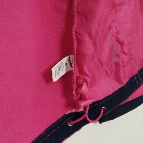 Children's waterproof jacket like new, multicolored for ages 6-7