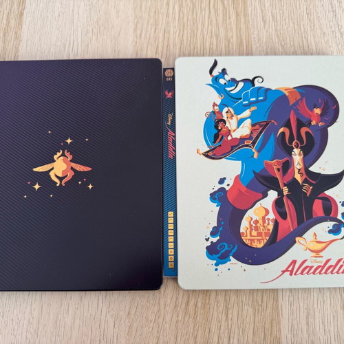 Aladdin Blu-ray Steelbook like new with Greek subtitles