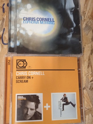 Chris Cornell Euphoria Morning, Carry On & Scream CD pack