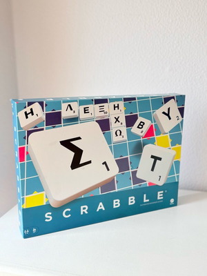 Scrabble Original Greek Edition board game like new