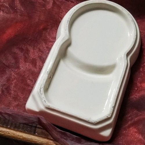 Sip ' N ' Smoke Drink Tray like new ceramic ashtray with drink holder