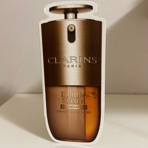 Clarins Double Serum Liquid Foundation new sample liquid foundation
