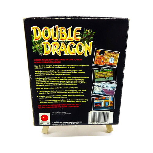 Double Dragon for ZX Spectrum used, non-working, collectible