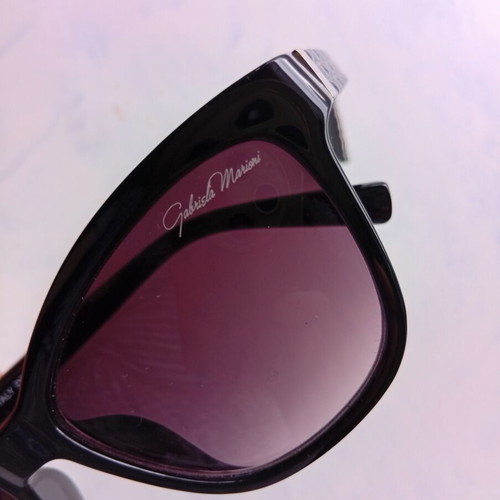 Italian sunglasses used with unique weaving design, black