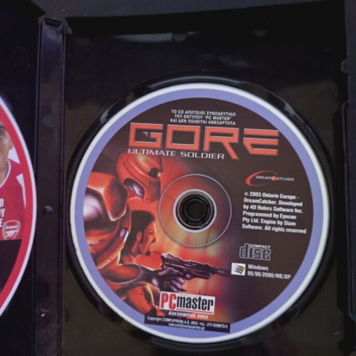 Gore Ultimate Soldier PC game used in very good condition
