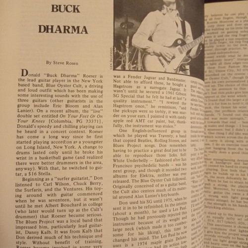 Rock Guitarists Volume II book used, English
