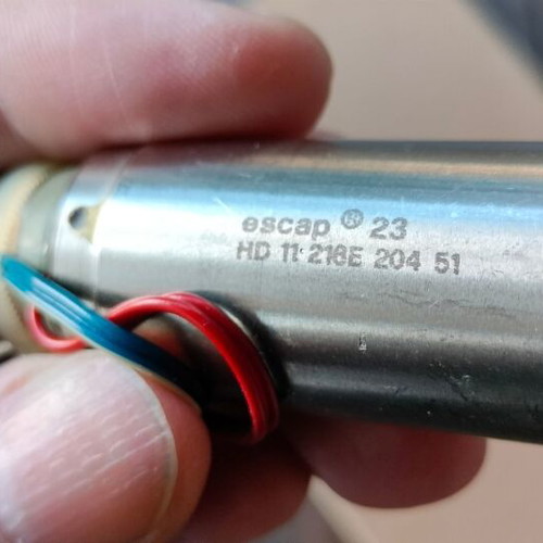 DC Servo Motor ESCAP Portescap Swiss-made used with gearbox 4.86:1