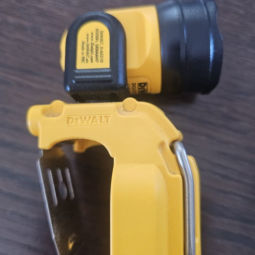 DeWalt DCL510 Compact Rechargeable LED Flashlight 12V Li-ion 130 Lumens without Charger
