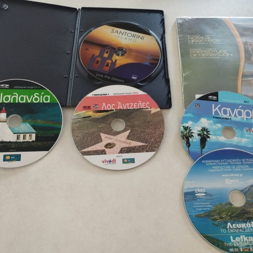 Explorer Set 6 DVD Documentaries and Large Interactive Atlas Map sealed