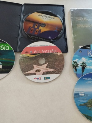 Explorer Set 6 DVD Documentaries and Large Interactive Atlas Map sealed