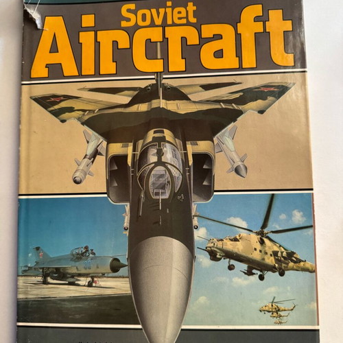 Modern Soviet Aircraft book used, Bill Gunston 1985 edition