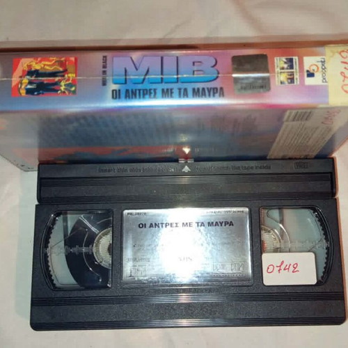 Men in Black VHS used, dubbed animated series, season 1