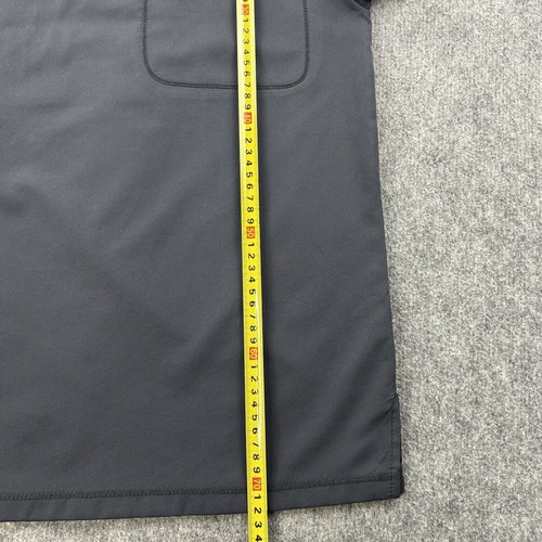 Dickies Medical Scrub Top unisex gray XS like new