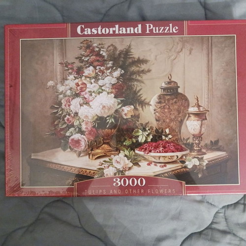 Castorland Puzzle Tulips & Other Flowers 3000 Pieces new