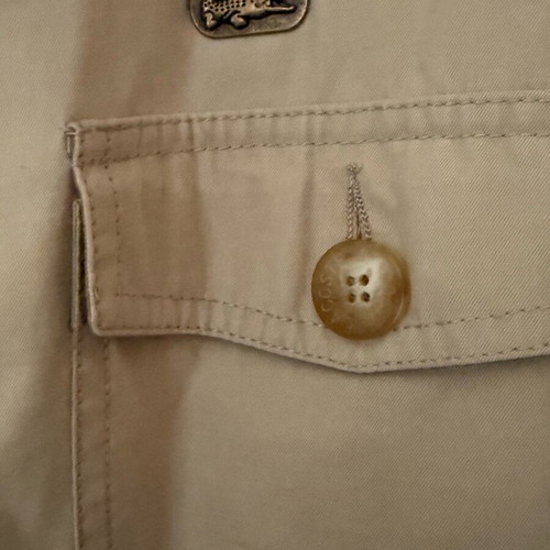 Lacoste spring and summer jacket like new, beige