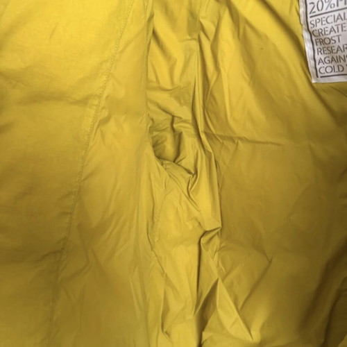 Benetton jacket like new, green, down-filled