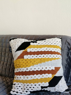 Boho Macrame μαξιλαροθήκες καινούργιες, βαμβακερές 45×45cm