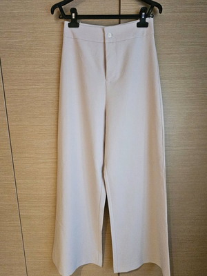 High-waisted beige pants like new, size M/L Mind Matter