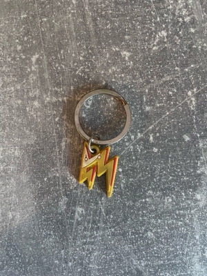 Lightning bolt keychain used